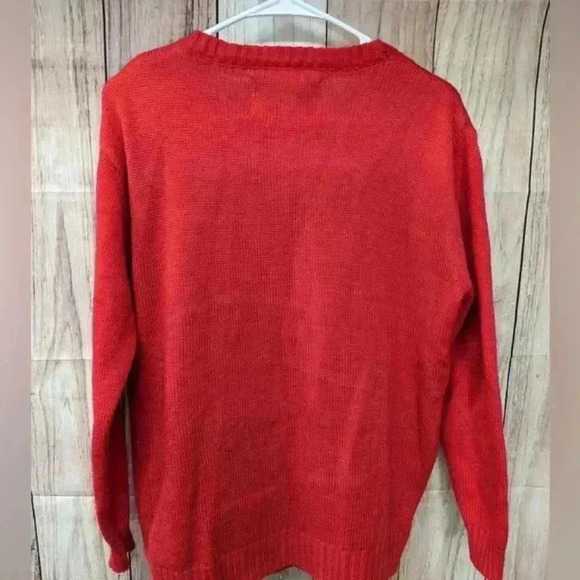 NWOT ugly Christmas sweater ! Reindeer with bells size S/M - Picture 2 of 5